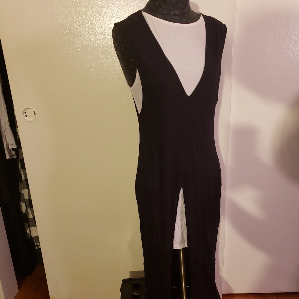 Forever 21 black and white dress